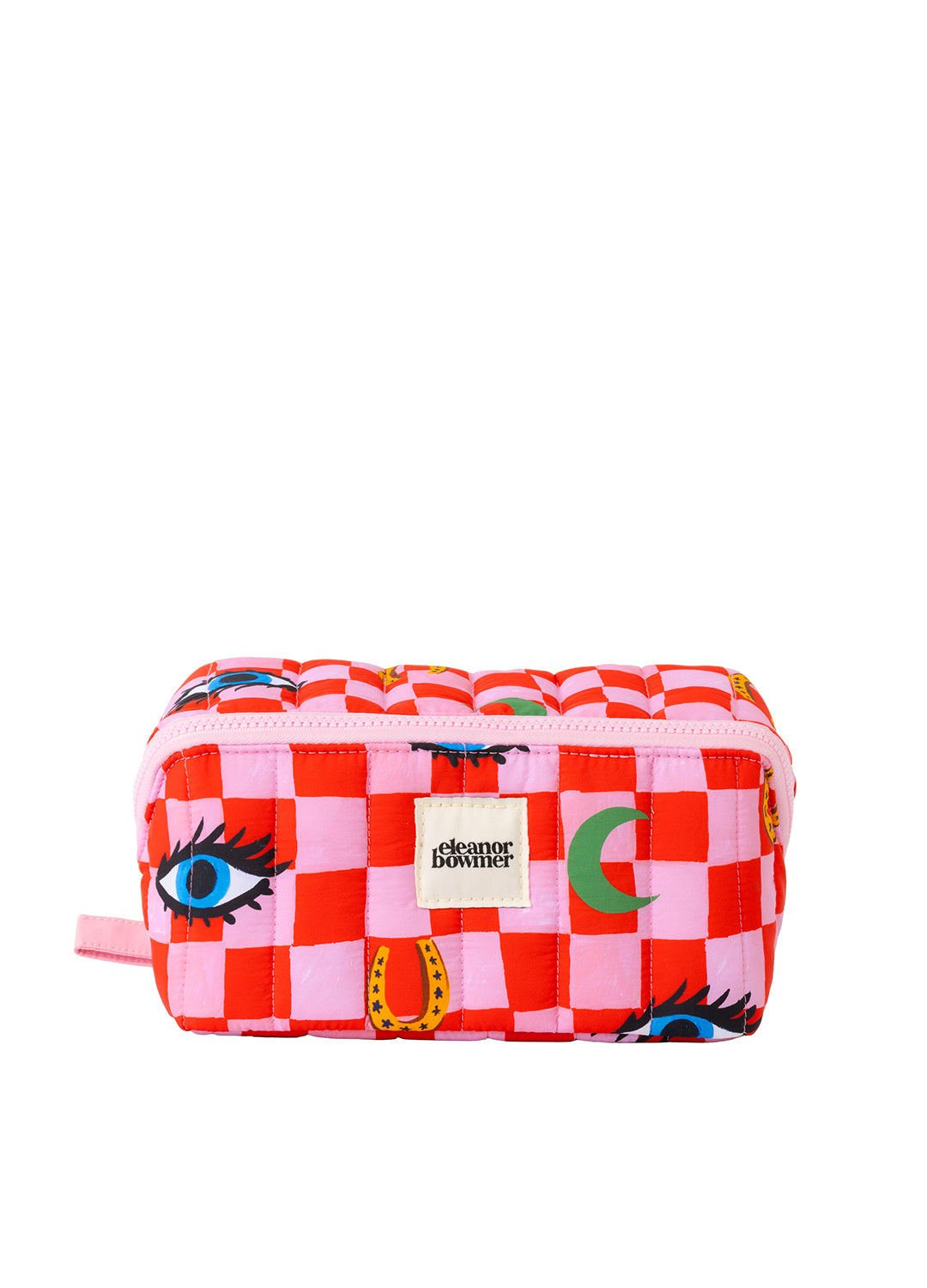 Checker Icons Flat Lay Wash Bag