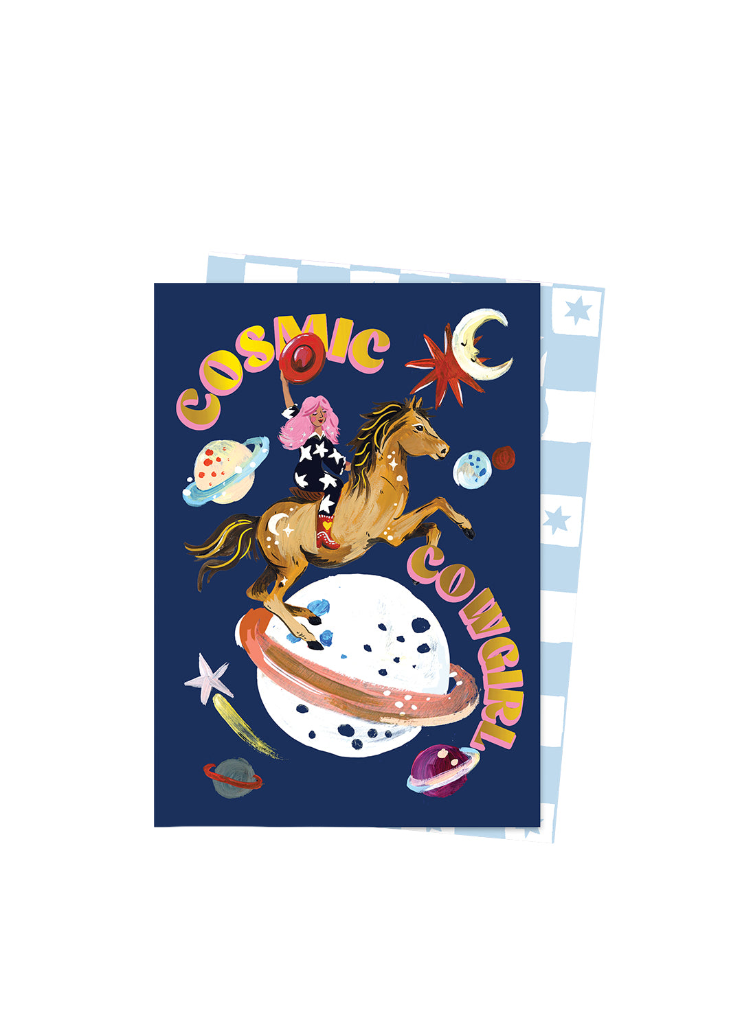 Eleanor Bowmer 'Cosmic Cowgirl' Card