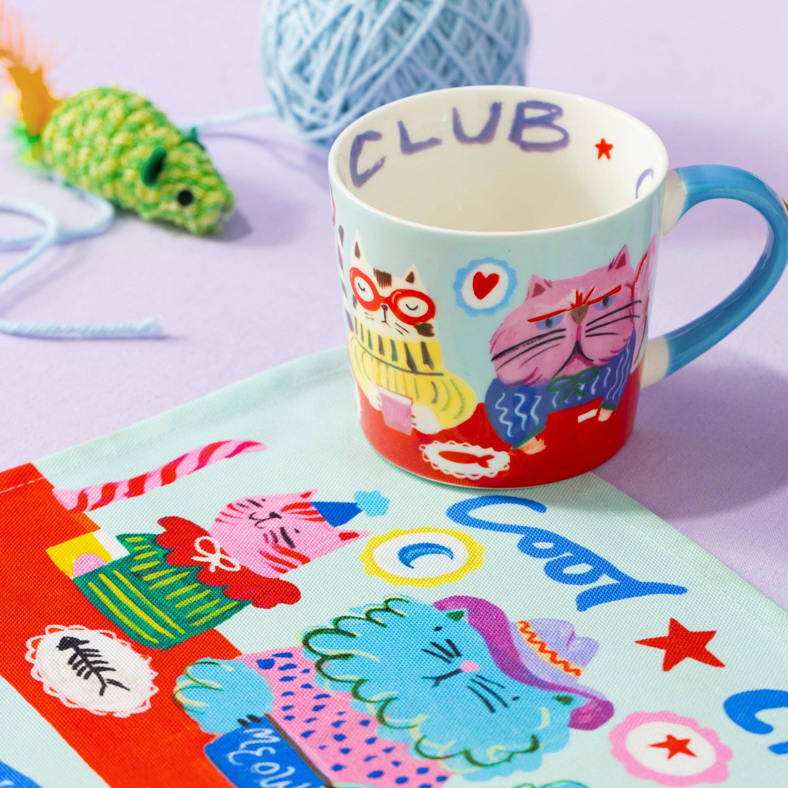 Eleanor Bowmer Mug - Cool Cat Club