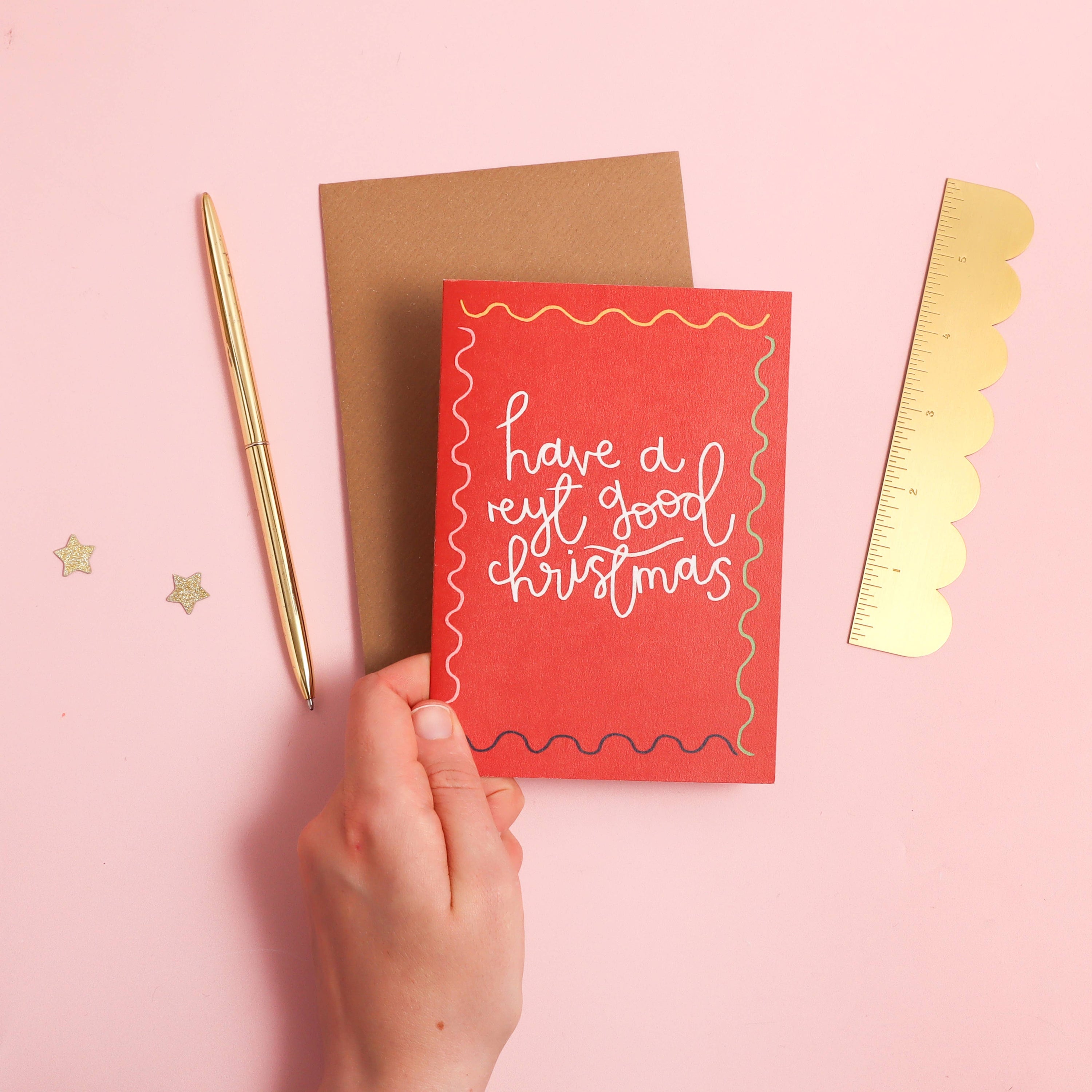 'Reyt good Christmas' - Christmas card