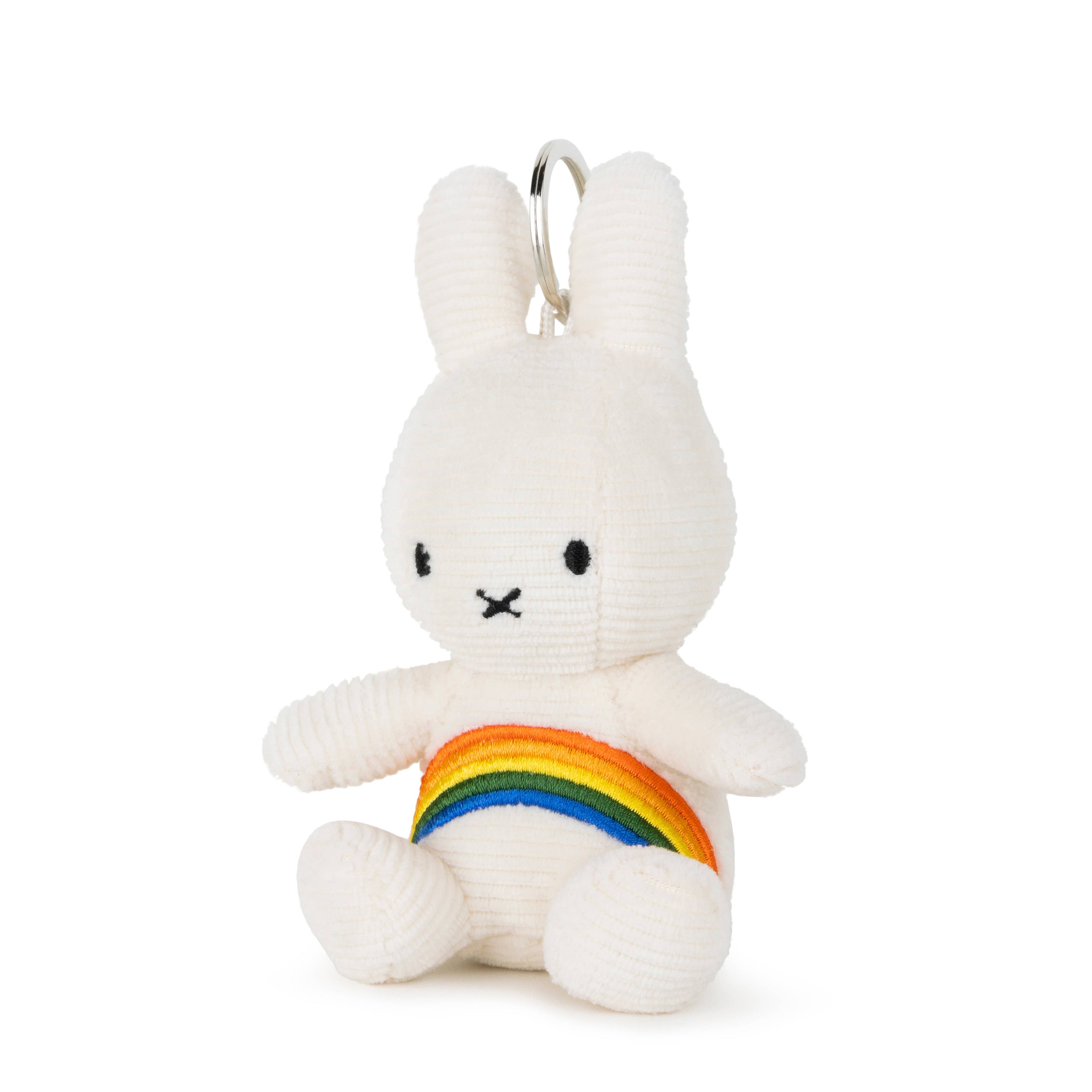 Miffy Corduroy Rainbow Keyring