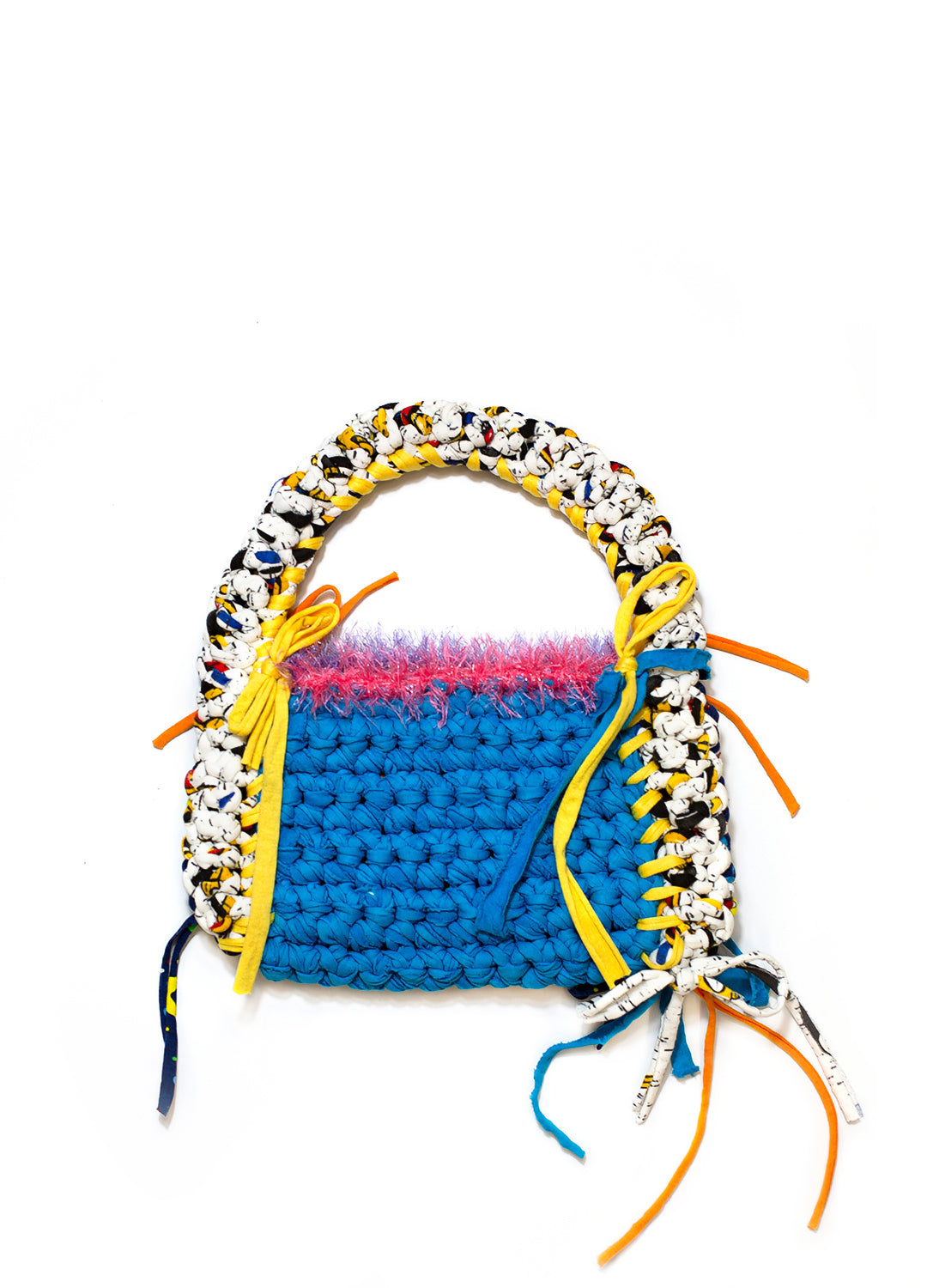 Sloe Mosey Delilah Bag - Orange & Blue