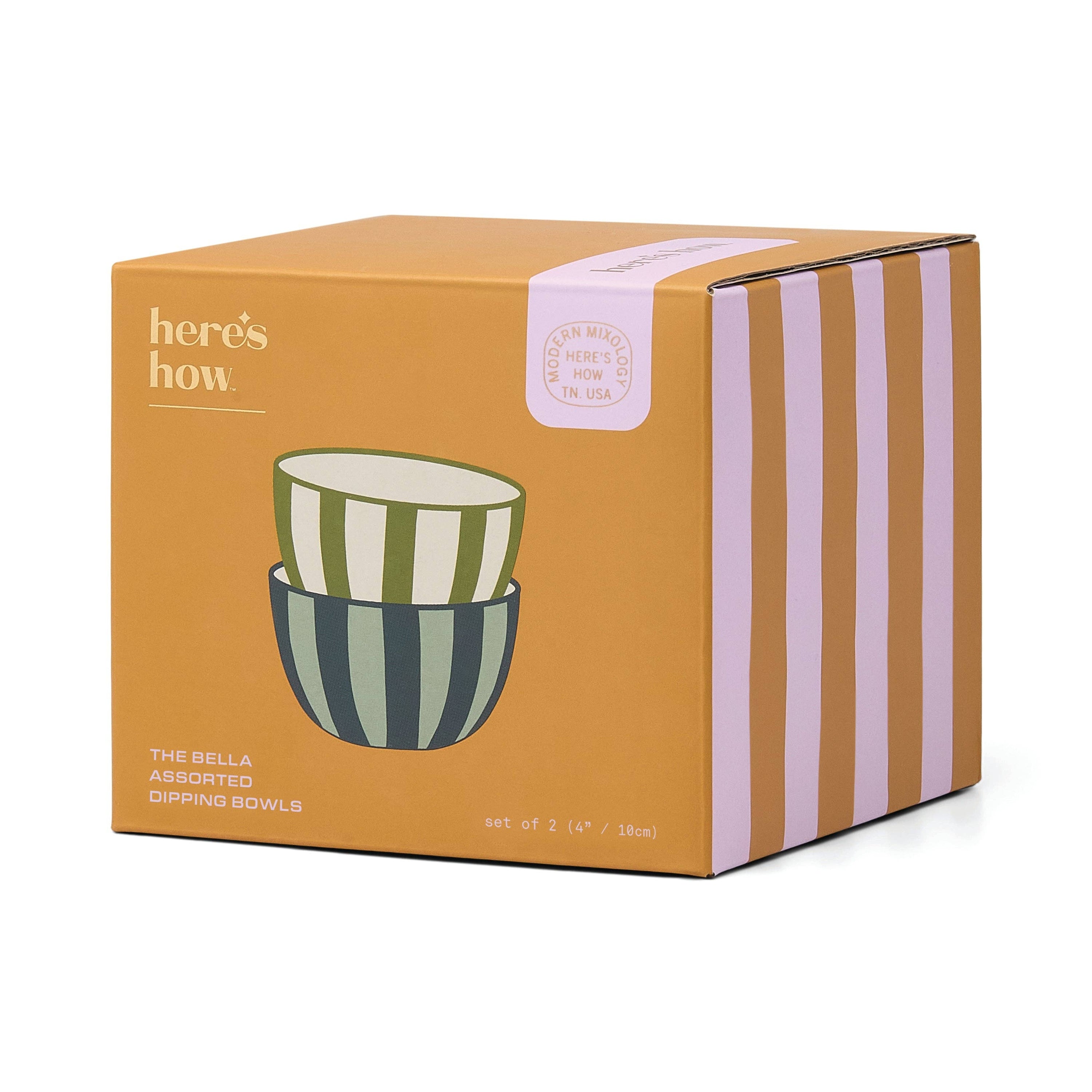 Dipping Bowls - Olive & Blue