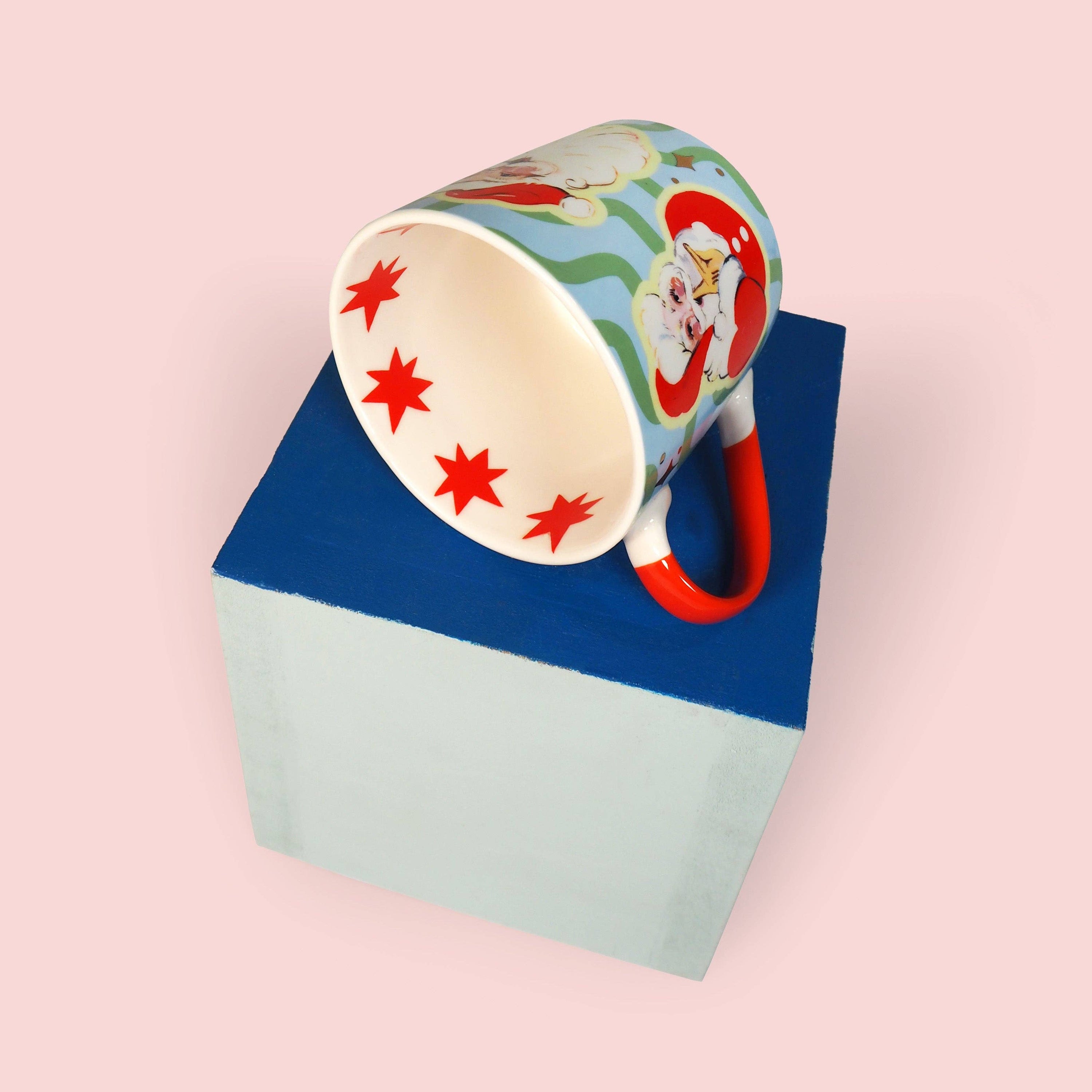 Eleanor Bowmer Mug - Retro Santa