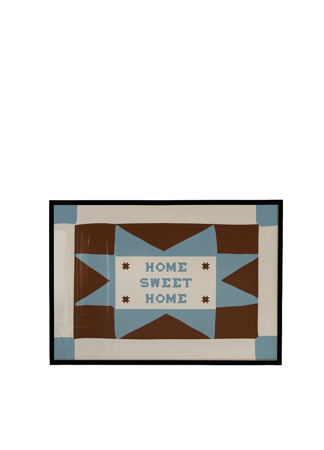Home Sweet Home Patchwork Print