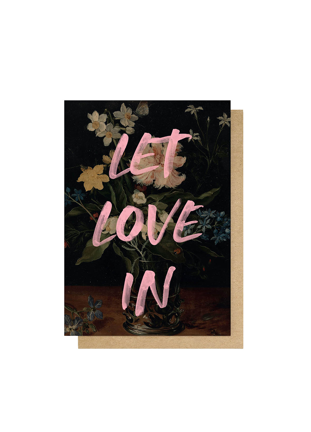 'Let Love In' Greeting Card