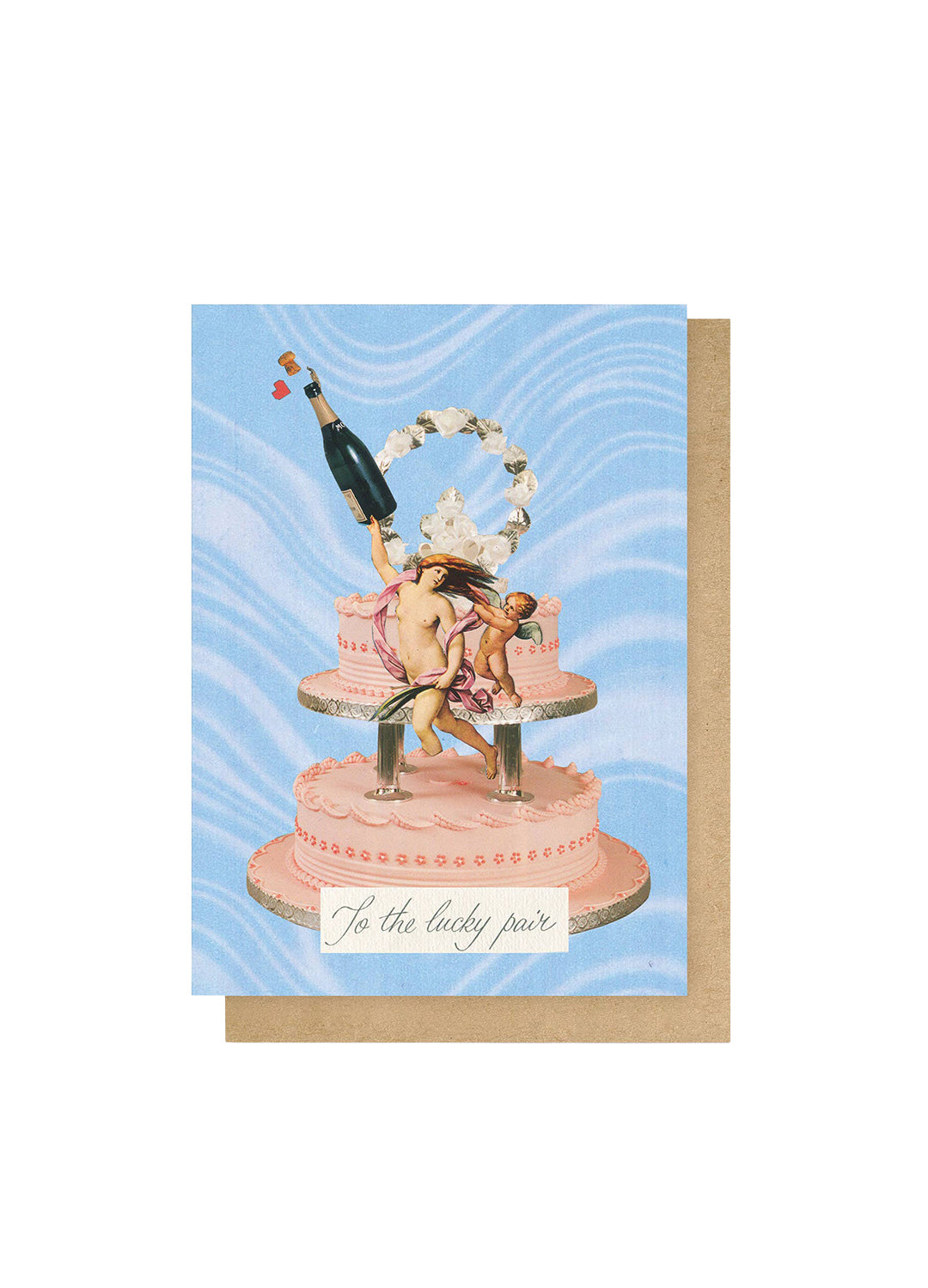 'Lucky Pair' Wedding Engagement Greeting Card