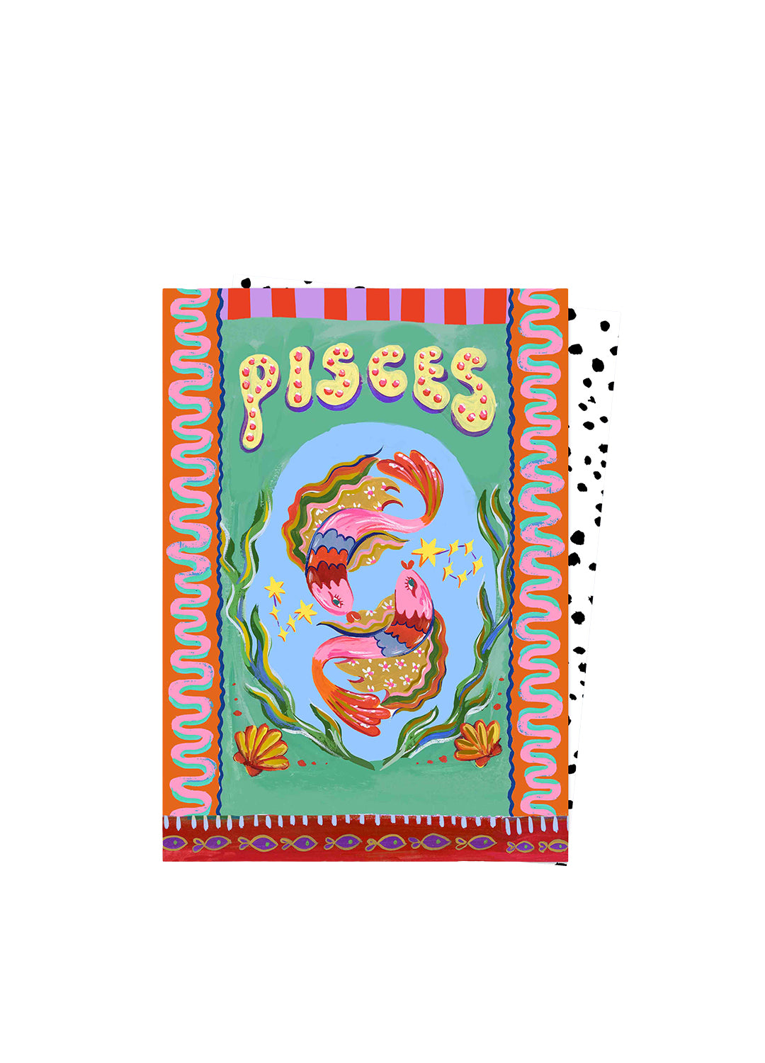 Pisces Zodiac Card