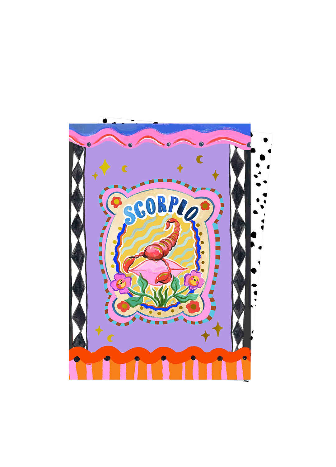 Scorpio Zodiac Card