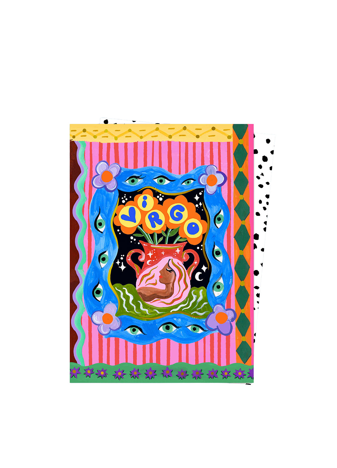 Virgo Zodiac Card